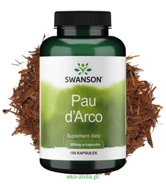 Swanson Pau d'Arco (Lapacho) 500mg 100kaps