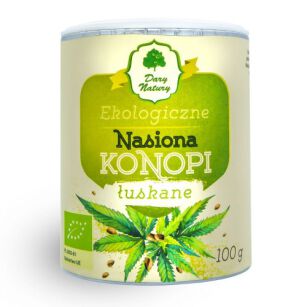 Dary Natury Konopie łuskane nasiona EKO 100g