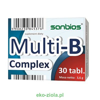 Sanbios Multi B Complex 30tabl