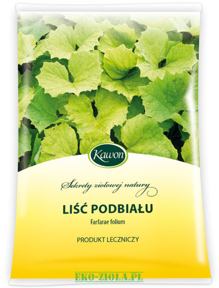 Kawon Podbiał liść 50g, Lek OTC
