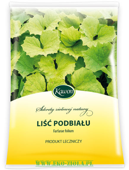 Kawon Podbiał liść 50g, Lek OTC