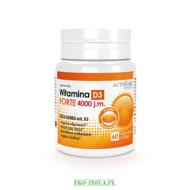 ActivLab Witamina D3 Forte 4000 60kaps