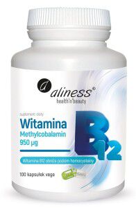 Aliness Witamina B12 900mcg 100kaps