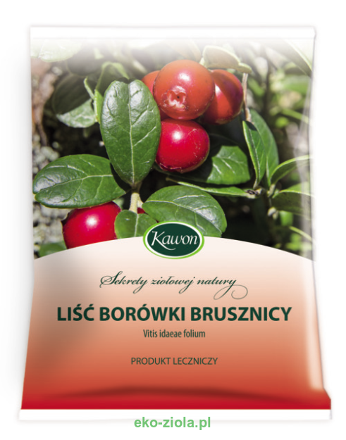 Kawon Borówka Brusznica liść 50g, Lek OTC