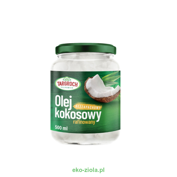 Targroch Olej kokosowy rafinowany bezzapachowy 500ml