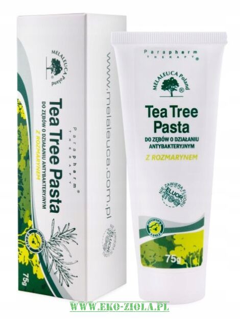Melaleuca Pasta do zębów Tea Tree z rozmarynem (bez fluoru) 75g