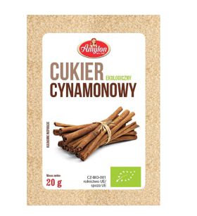 Cukier Cynamonowy BIO 20g, Amylon