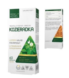 Medica Herbs Kozieradka (Trigonella) 520mg 60kaps