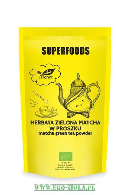 Superfoods Matcha (zielona herbata) BIO 100g