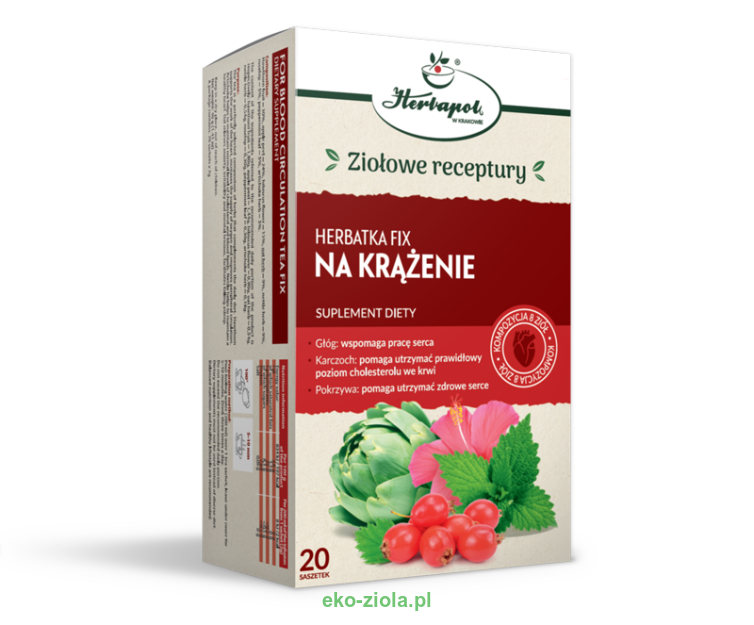 Herbapol Kraków Herbata na krążenie 20x2g