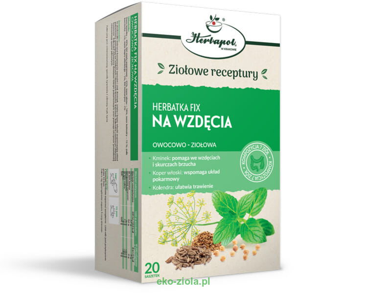 Herbapol Kraków Herbata na wzdęcia 20x2g