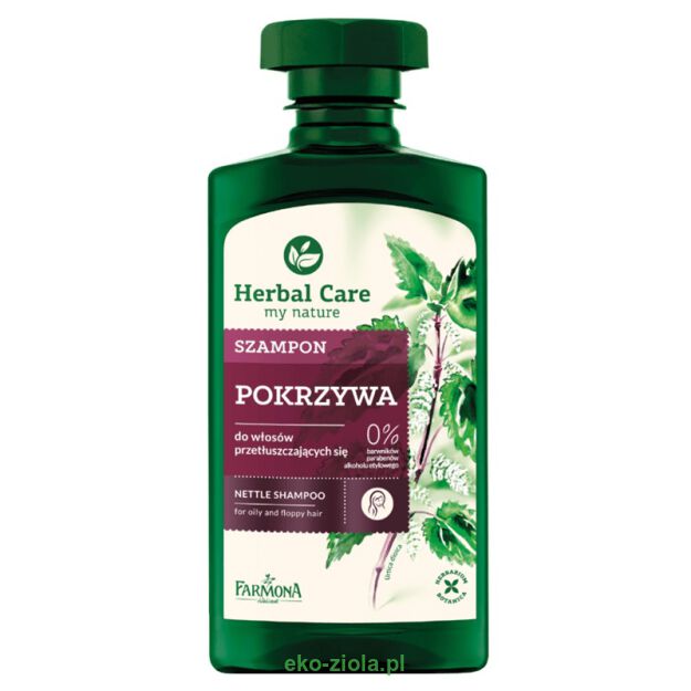 Farmona Herbal Care Szampon do włosów tłustych Pokrzywa 330ml