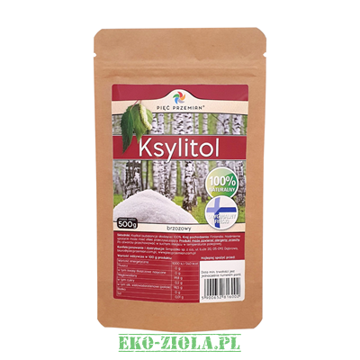 Pięć Przemian Ksylitol  bezglutenowy Finlandia 500g