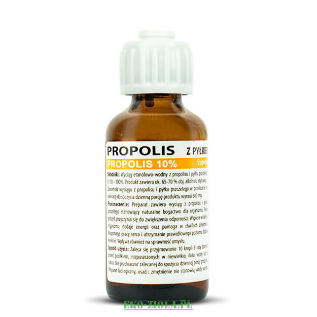 Herbapol Kraków Krople Propolisowe 10% z pyłkiem pszczelim 35ml