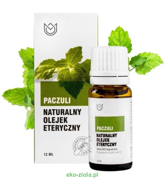 Naturalne Aromaty PACZULA Naturalny olejek eteryczny 12ml