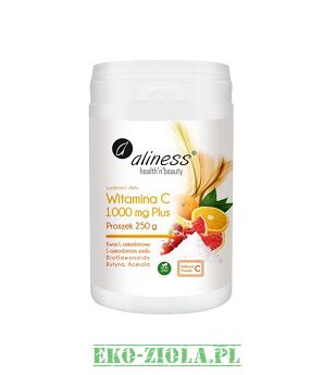 Aliness Witamina C buforowana w proszku 250g