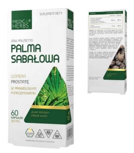 Medica Herbs Palma Sabałowa (saw palmetto) 160mg 60kaps