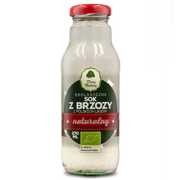 Dary Natury Sok z brzozy naturalny EKO 270ml