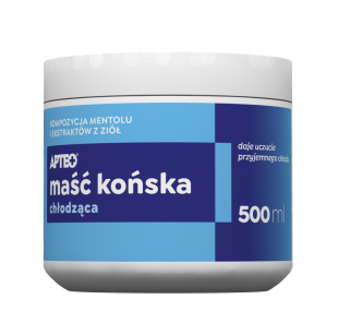 Apteo Maść Końska chłodzaca 500ml