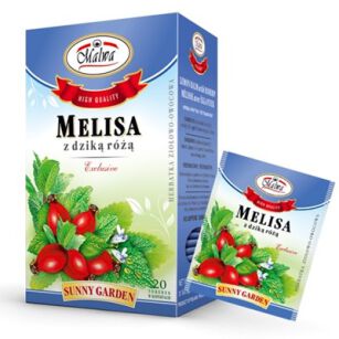 Malwa herbatka Melisa z dziką różą 20x1,5g