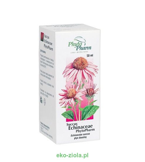 PhytoPharm Succus Echinaceae (sok z jeżówki purpurowej) 50ml, Lek OTC