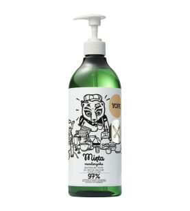 Yope Naturalny płyn do mycia naczyń Mięta i mandarynka 750ml
