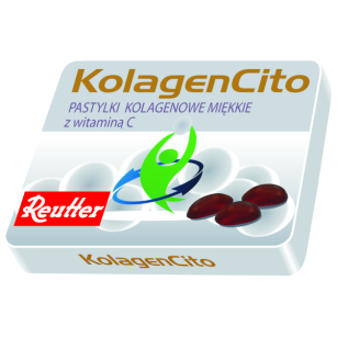 Reutter KolagenCito Pastylki kolagenowe miękkie z wit. C 48g