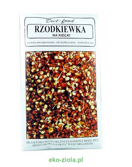 DietFood Nasiona na kiełki Rzodkiewka 80g