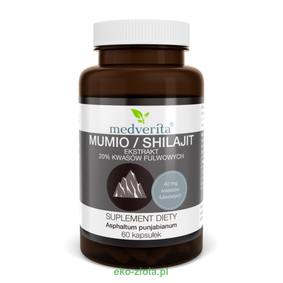 Medverita Shilajit Mumio 200mg 60kaps