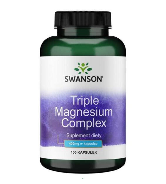 Swanson Triple Magnesium complex 400mg 100kaps