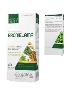 Medica Herbs Bromelaina 270mg 60kaps