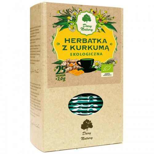 Dary Natury herbatka Z kurkumą EKO 25x2g