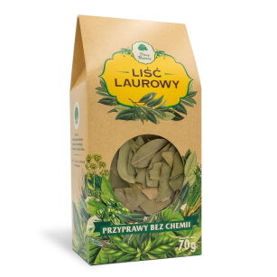 Dary Natury przyprawa Liść laurowy (duże opakowanie) 70g