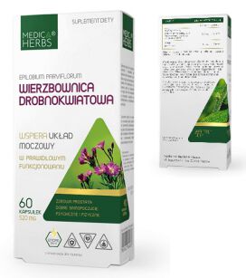 Medica Herbs Wierzbownica drobnokwiatowa 520mg 60kaps