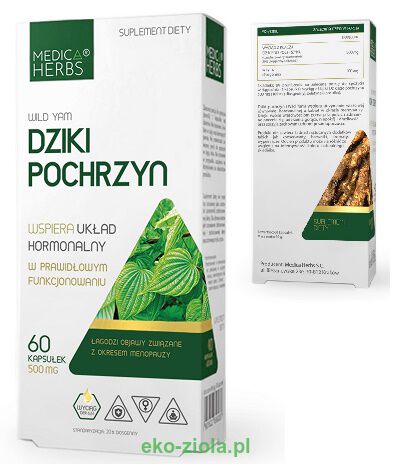 Medica Herbs Dziki pochrzyn 500mg 60kaps