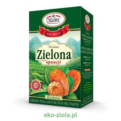 Malwa herbata Zielona z opuncją 20x1,5g