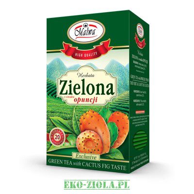 Malwa herbata Zielona z opuncją 20x1,5g