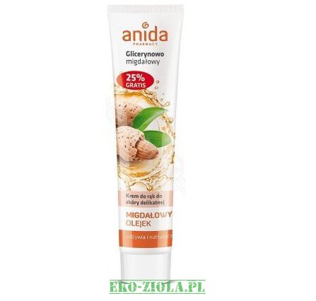 Anida Krem do rąk glicerynowo-migdałowy 125ml