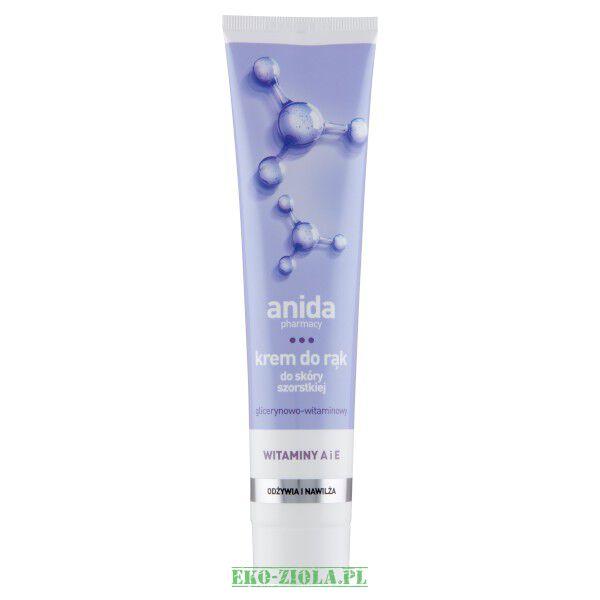 Anida Krem do rąk glicerynowo-witaminowy, z witaminami A+E 125 ml