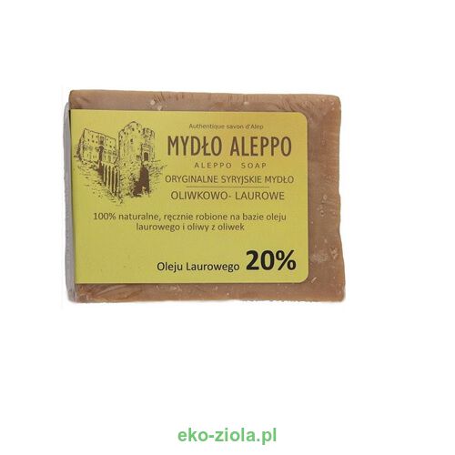 Biomika Mydło Aleppo oliwkowo-laurowe 20% 190g