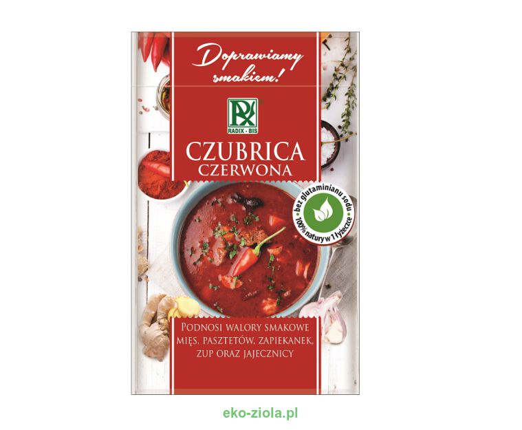 Radix Przyprawa czubrica czerwona 25g