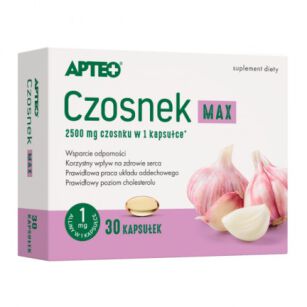 Apteo Czosnek MAX 30kaps