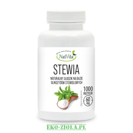 NatVita Stewia pastylki 60mg 1000szt