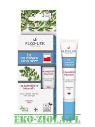 FlosLek Żel p/oczy/powiek Świetlik 15ml  tuba