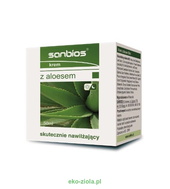 Sanbios Krem z aloesem 50ml