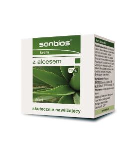 Sanbios Krem z aloesem 50ml