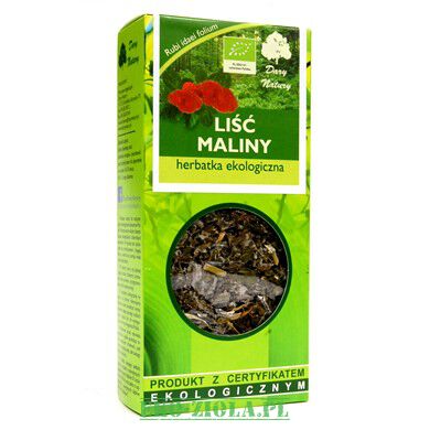 Dary Natury Malina liść EKO 25g