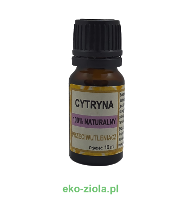 Biomika CYTRYNA Naturalny olejek eteryczny 100% 10ml