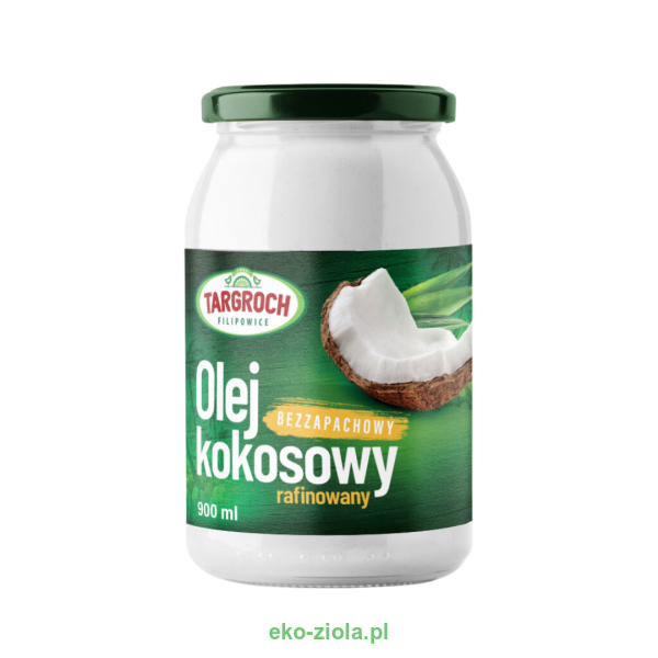 Targroch Olej kokosowy rafinowany bezzapachowy 900ml