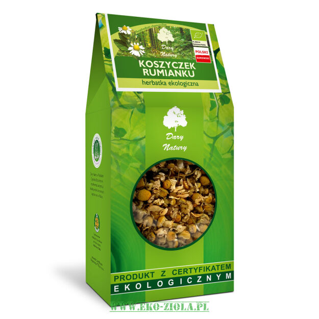 Dary Natury Rumianek koszyczek EKO 100g